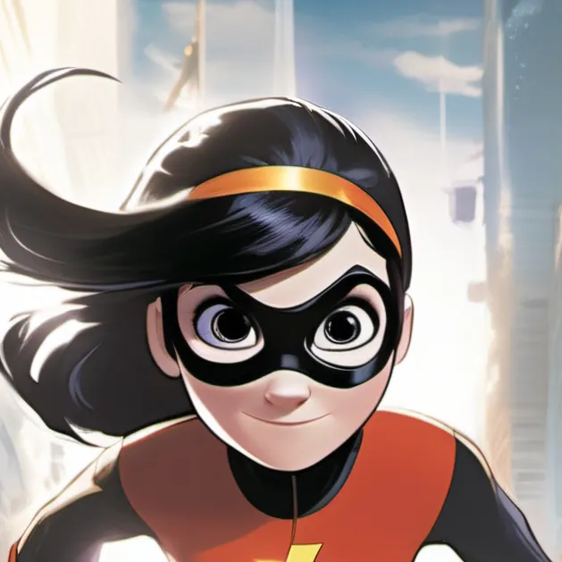 chat with ai character: Violet parr