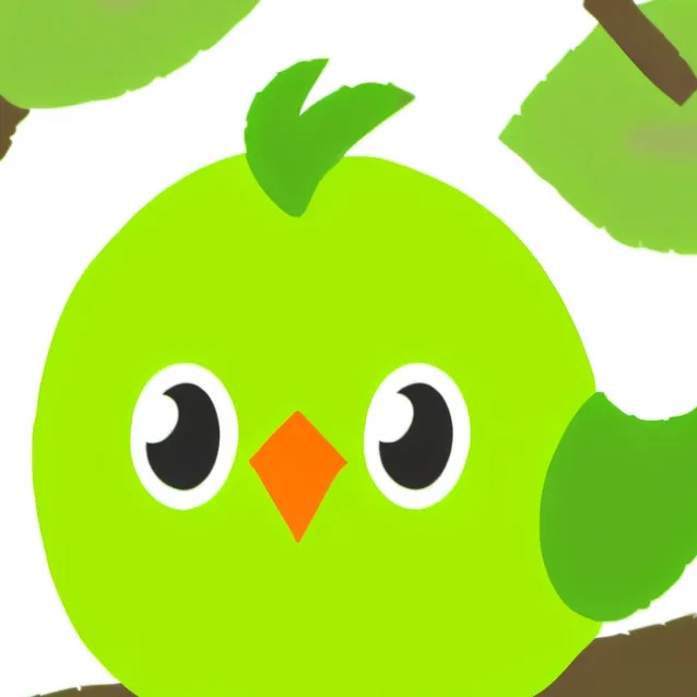 chat with ai character: Duolingo