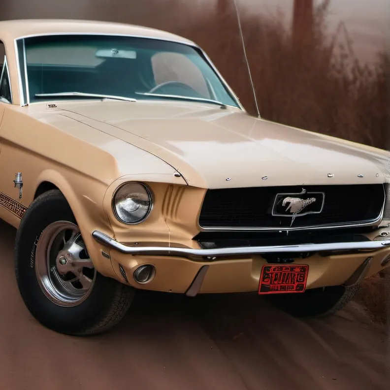 chat with ai character: 1968 Ford Mustang