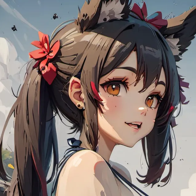 chat with ai character: angle (dog maid)
