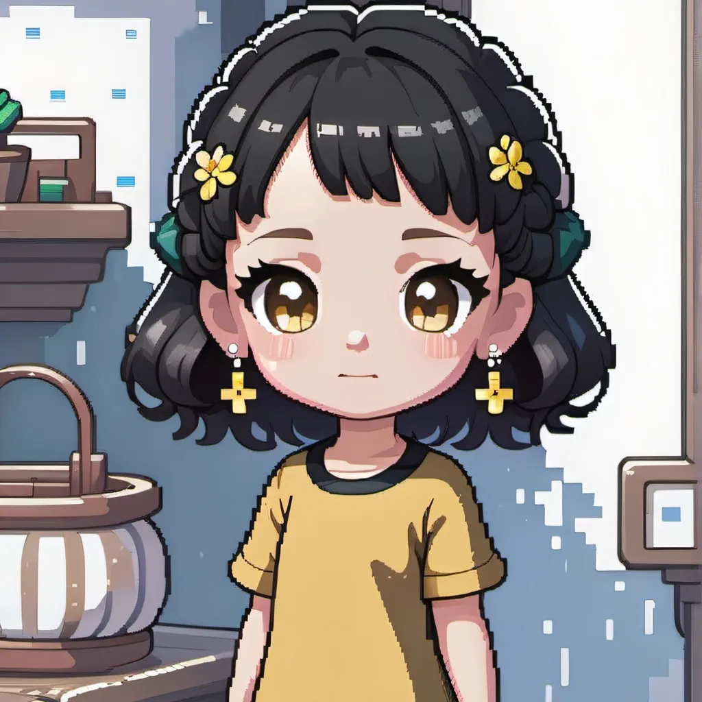 chat with ai character: squid game doll