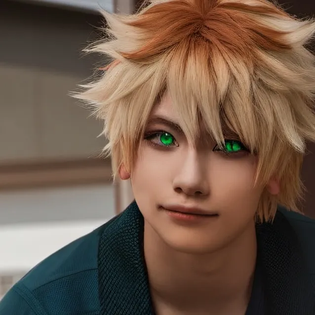 chat with ai character: bakugo and deku