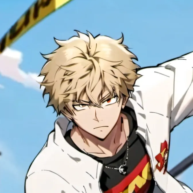 chat with ai character: Katsuki 