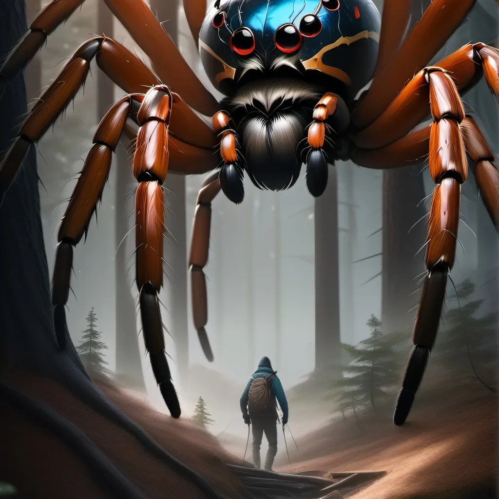 chat with ai character: arachnophobia