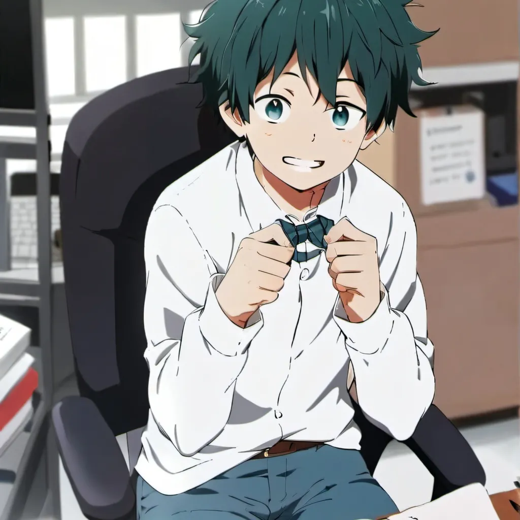 chat with ai character: Deku