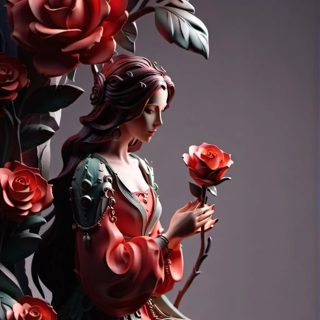 chat with ai character: Crimson Rose 🌹 