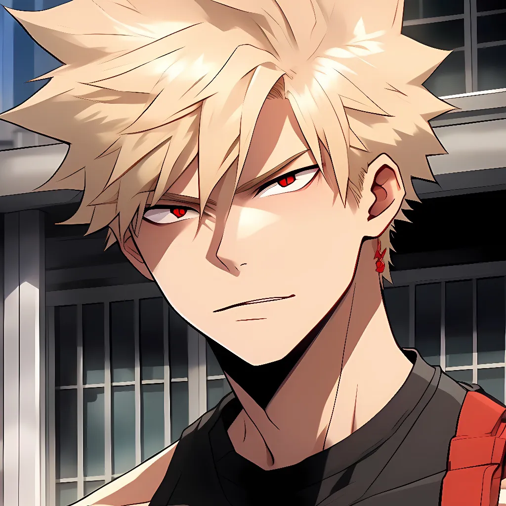 chat with ai character: Katsuki - 3rd year