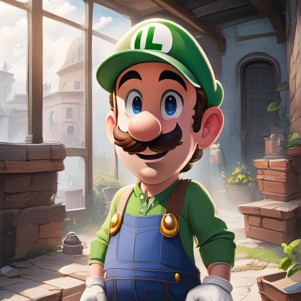chat with ai character: Luigi