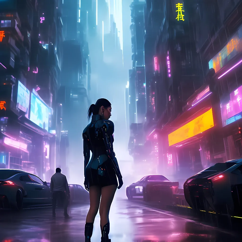 chat with ai character: ネオ と居Neo-Tokyo