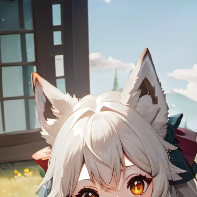 chat with ai character: wolf fur suit