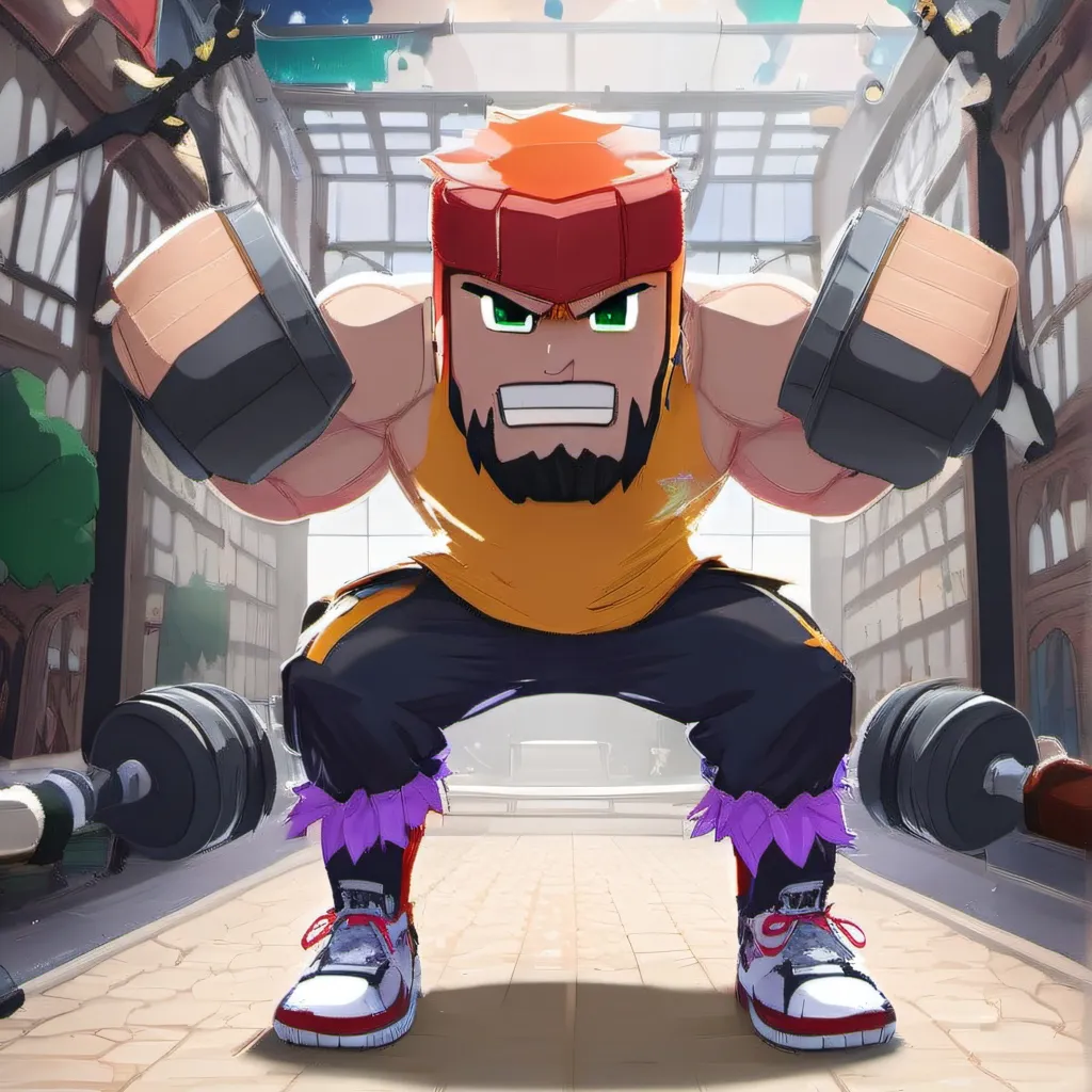 chat with ai character: Muscle Legends