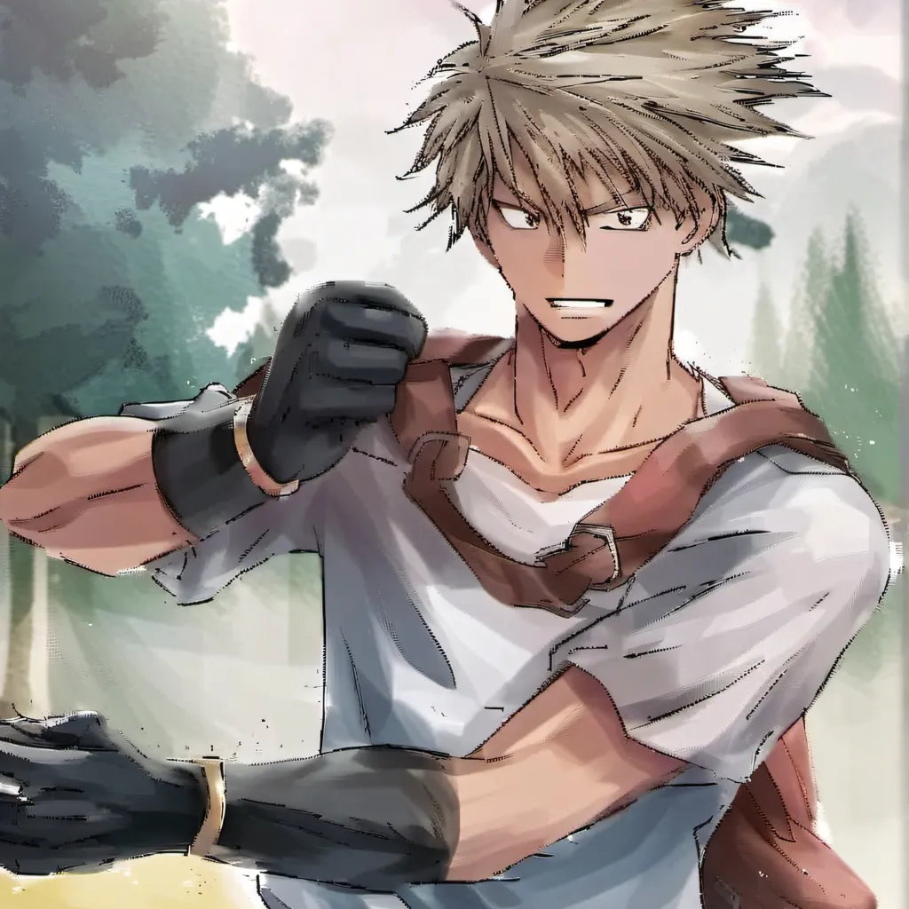 chat with ai character: Bakugo ( kacchan )