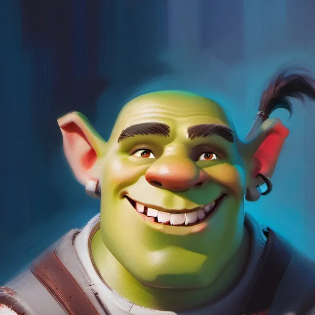 chat with ai character: Shrek