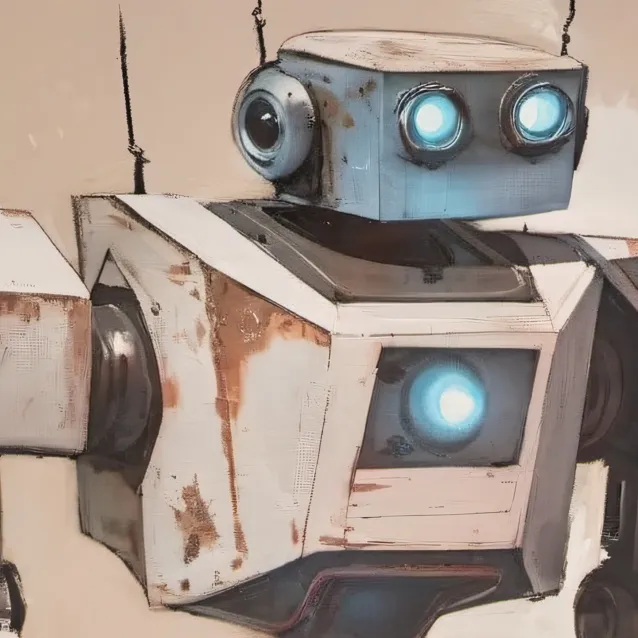 chat with ai character: robo