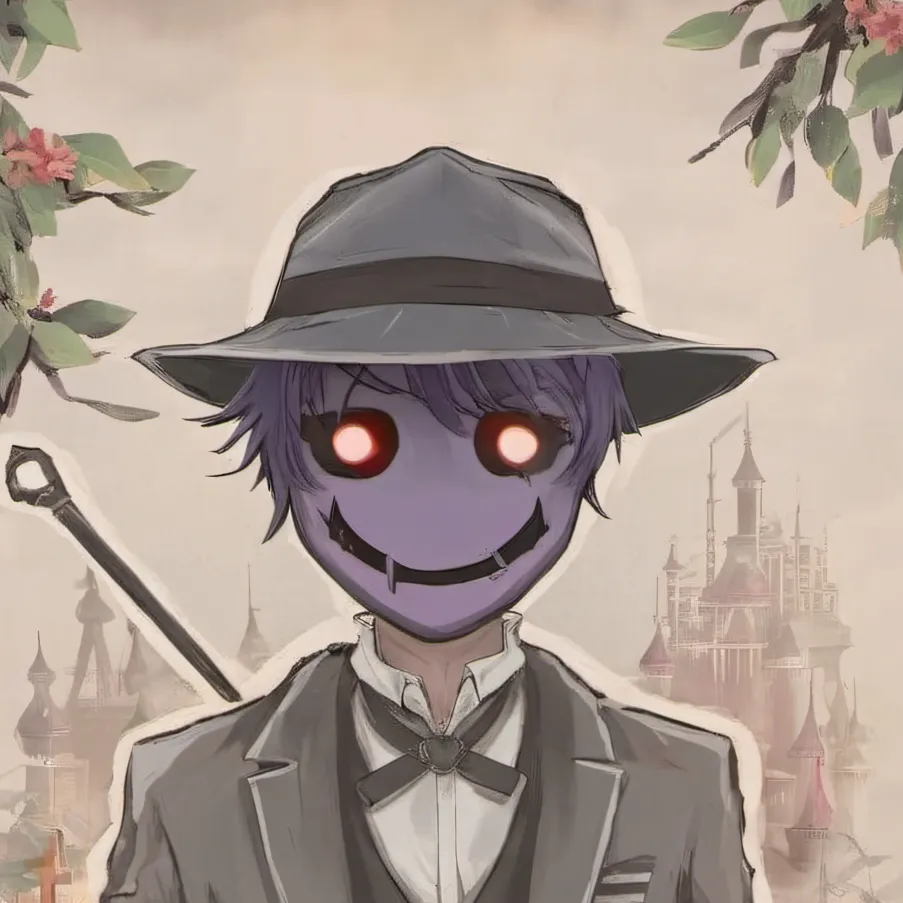 chat with ai character: Purple Guy