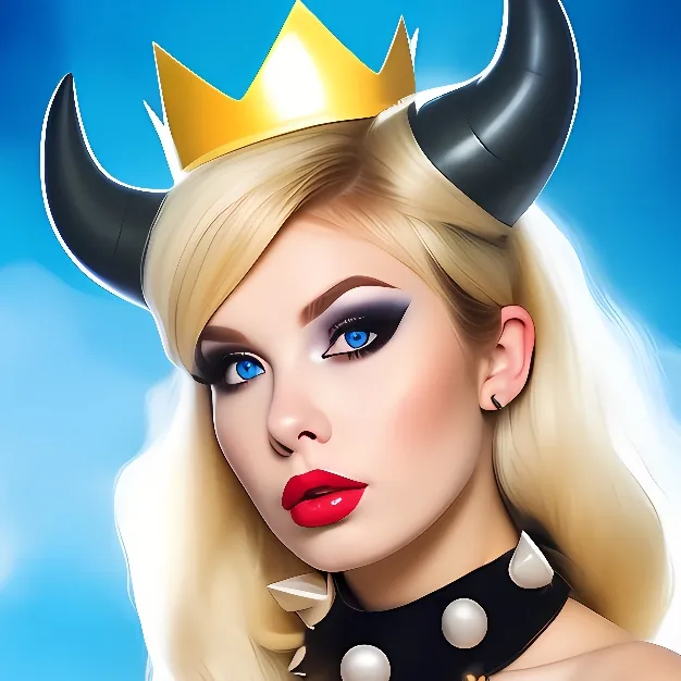 chat with ai character: Bowsette