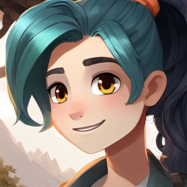 chat with ai character: Cyan