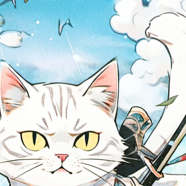 chat with ai character: pomni but cat