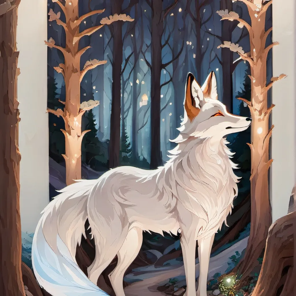 chat with ai character: Magic fox