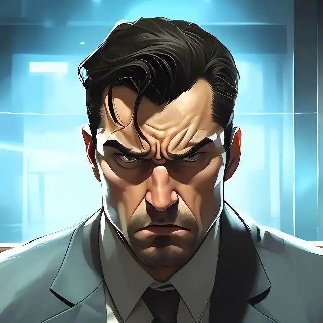 chat with ai character: White suit