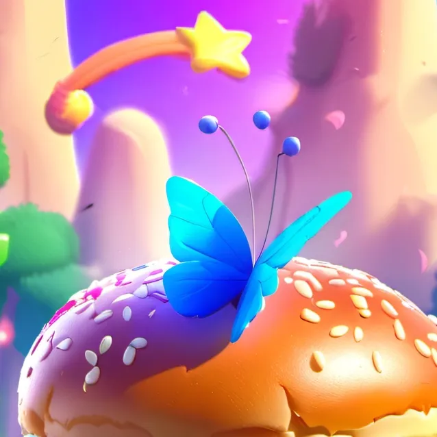 chat with ai character: Buterfly burger