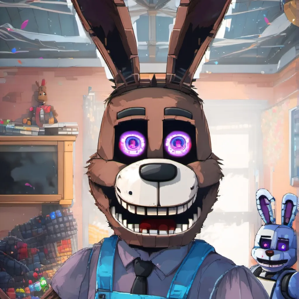 chat with ai character: Bonnie Jr fazbear