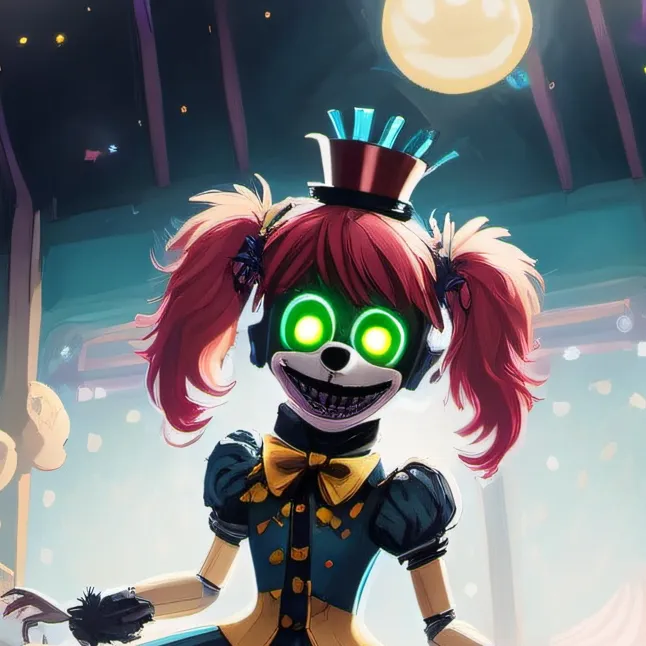 chat with ai character: baby fazbear