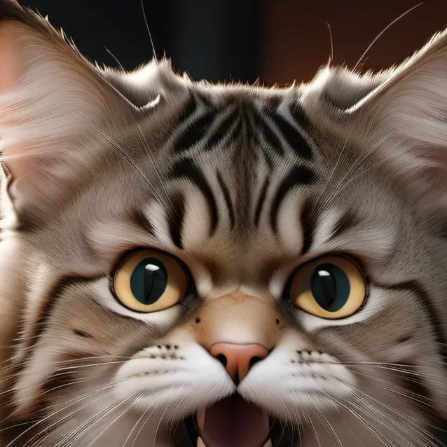 chat with ai character: angry cat 