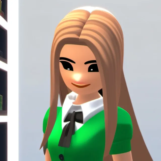 chat with ai character: Roblox girl 