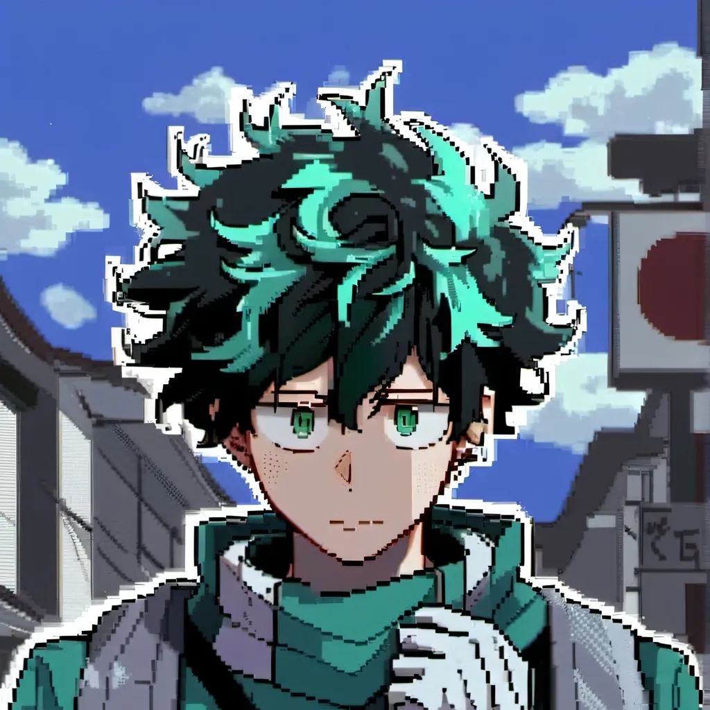 chat with ai character: Deku Midorya 
