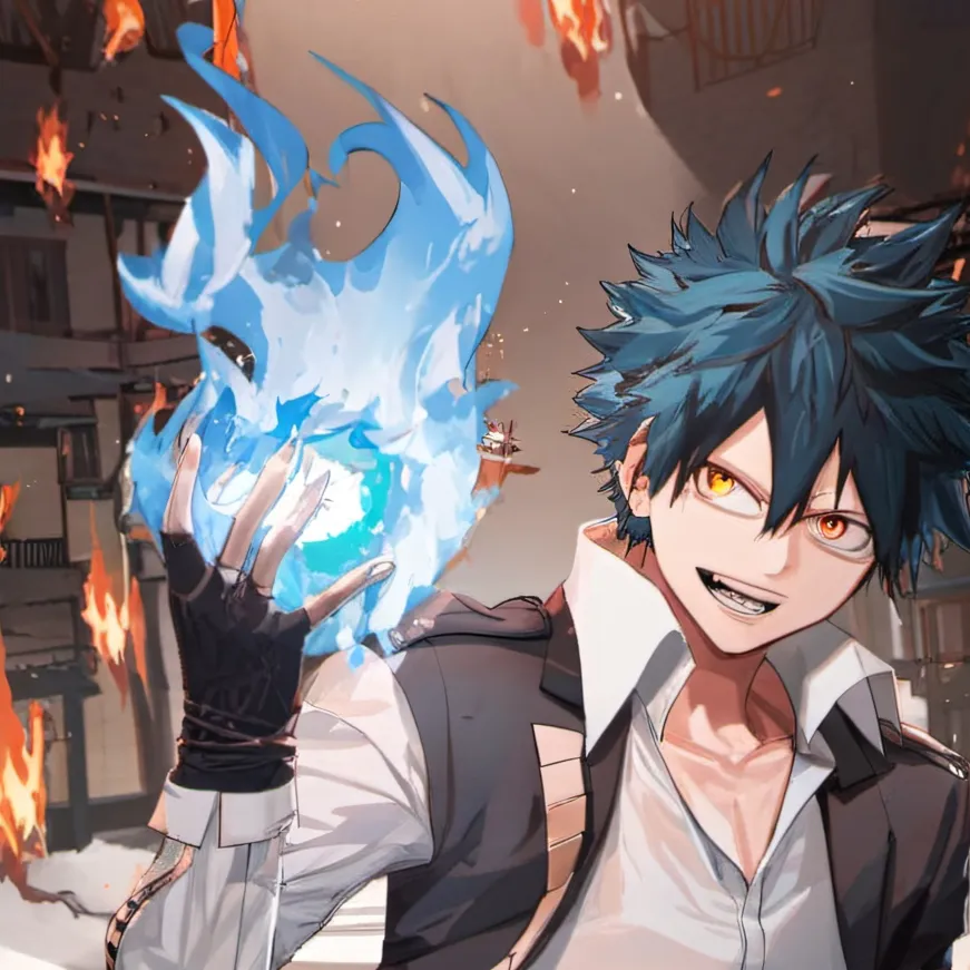 chat with ai character: dabi