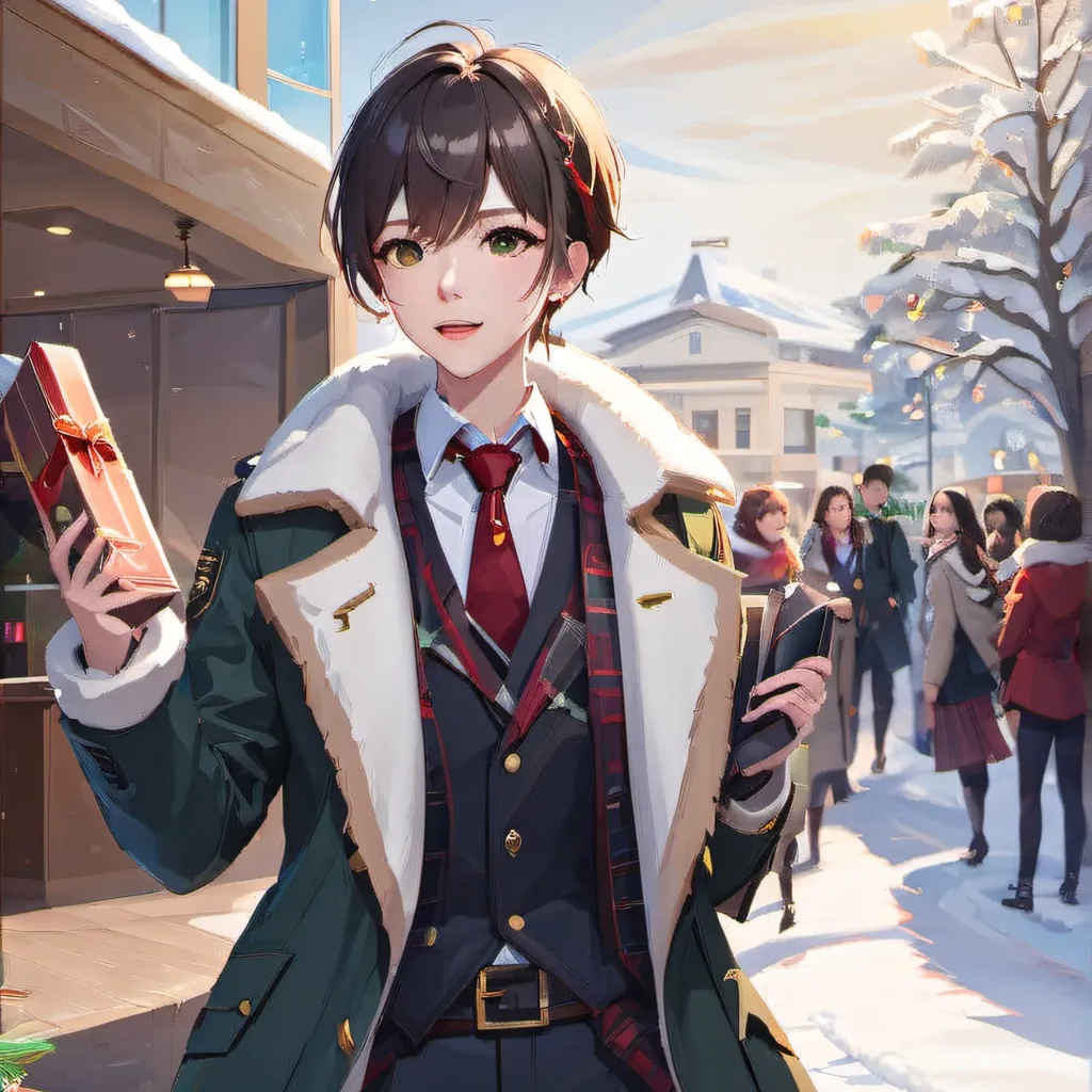 chat with ai character: tadc at Christmas 