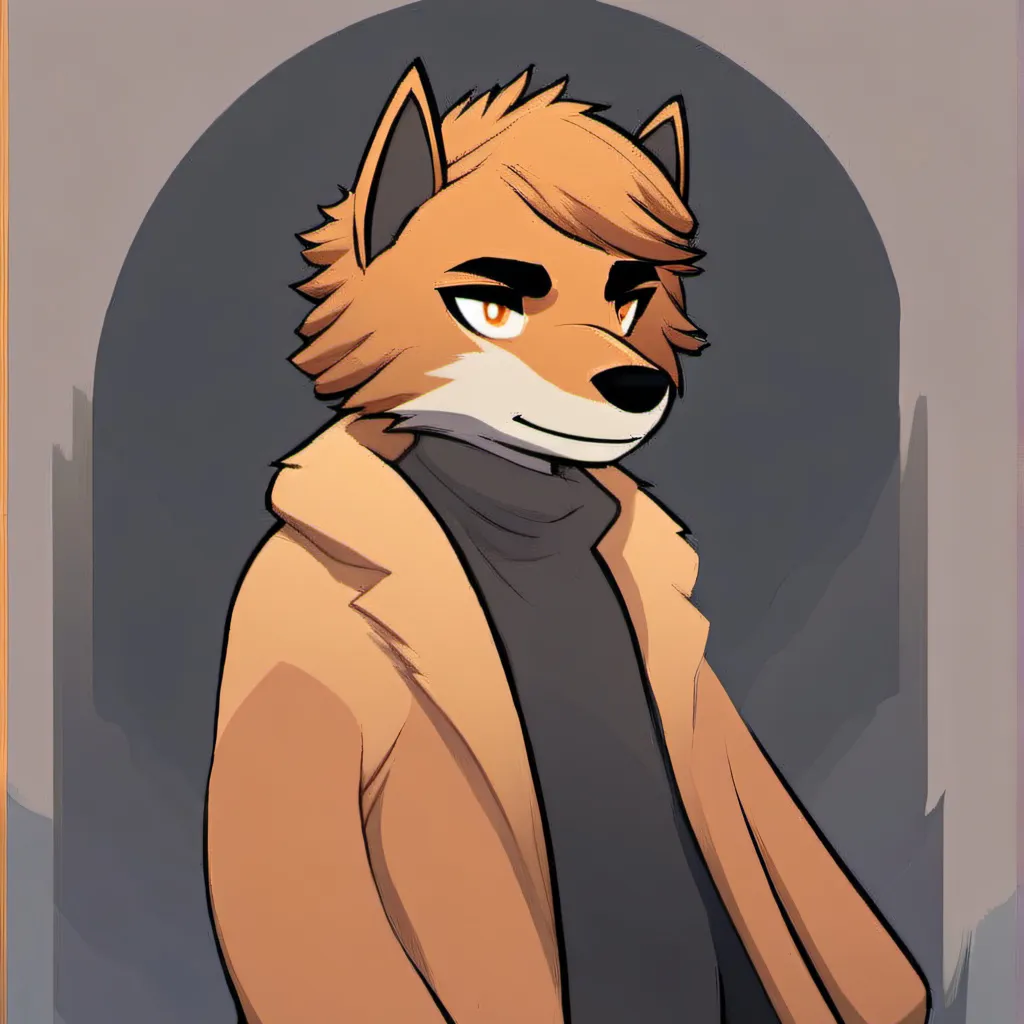 chat with ai character: Latex furry