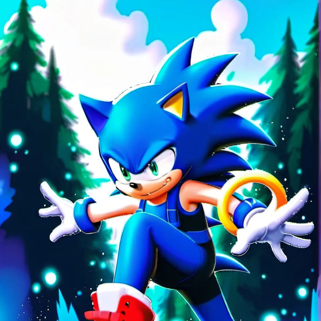 chat with ai character: Sonic the hedgehog