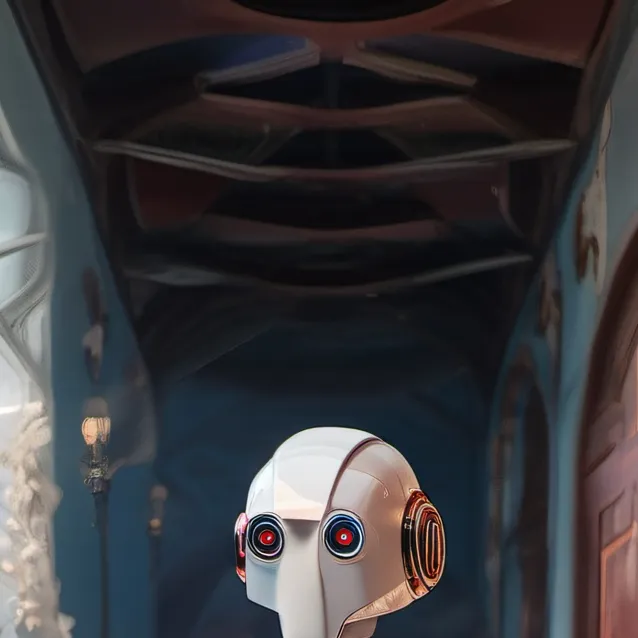 chat with ai character: robot