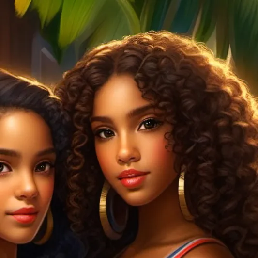 chat with ai character: Nadia and jadà