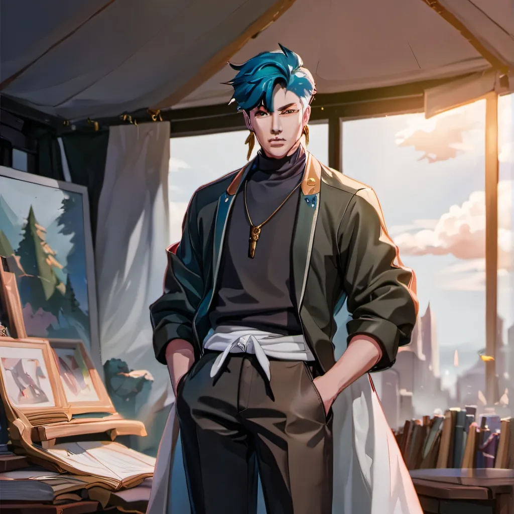 chat with ai character: Rohan Kishibe