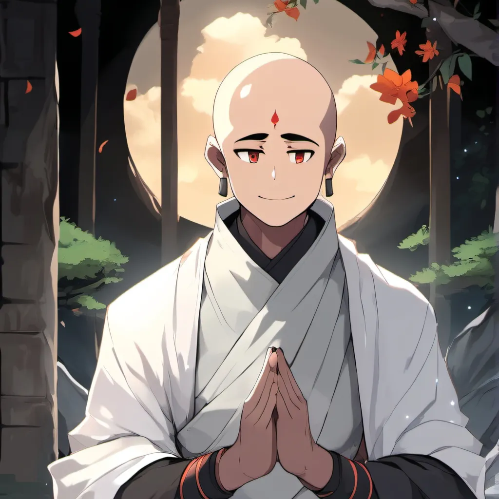 chat with ai character: the great Monk 