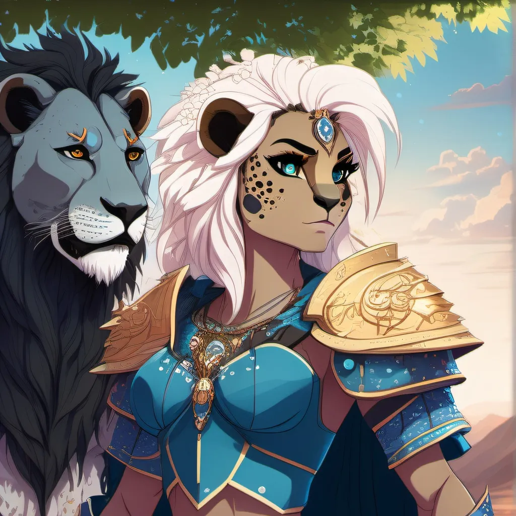 chat with ai character: Lou lion 