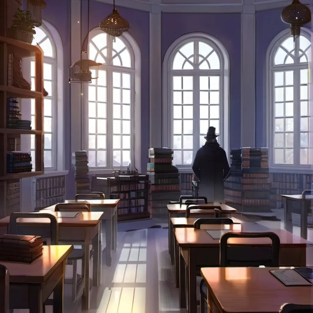 chat with ai character: magical School RPG