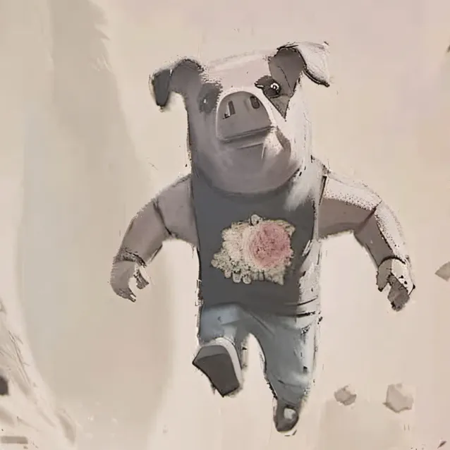 chat with ai character: piggy miserable 2