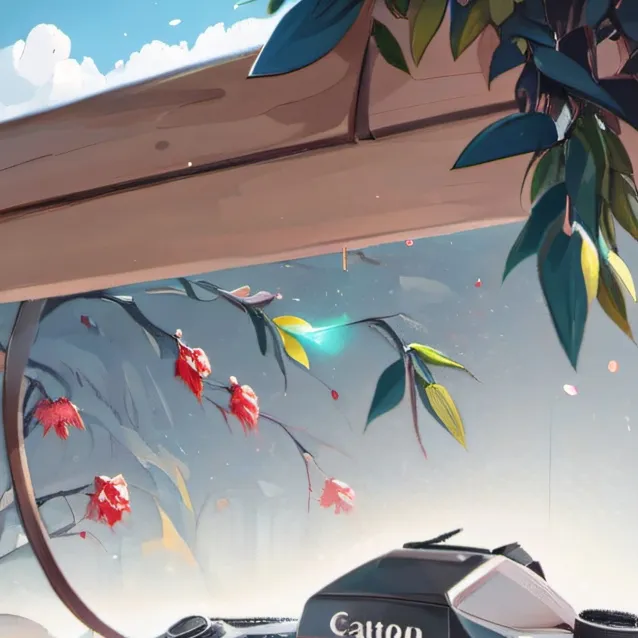 chat with ai character: camera