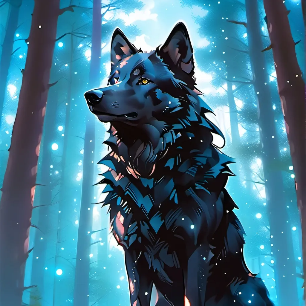 chat with ai character: wolf