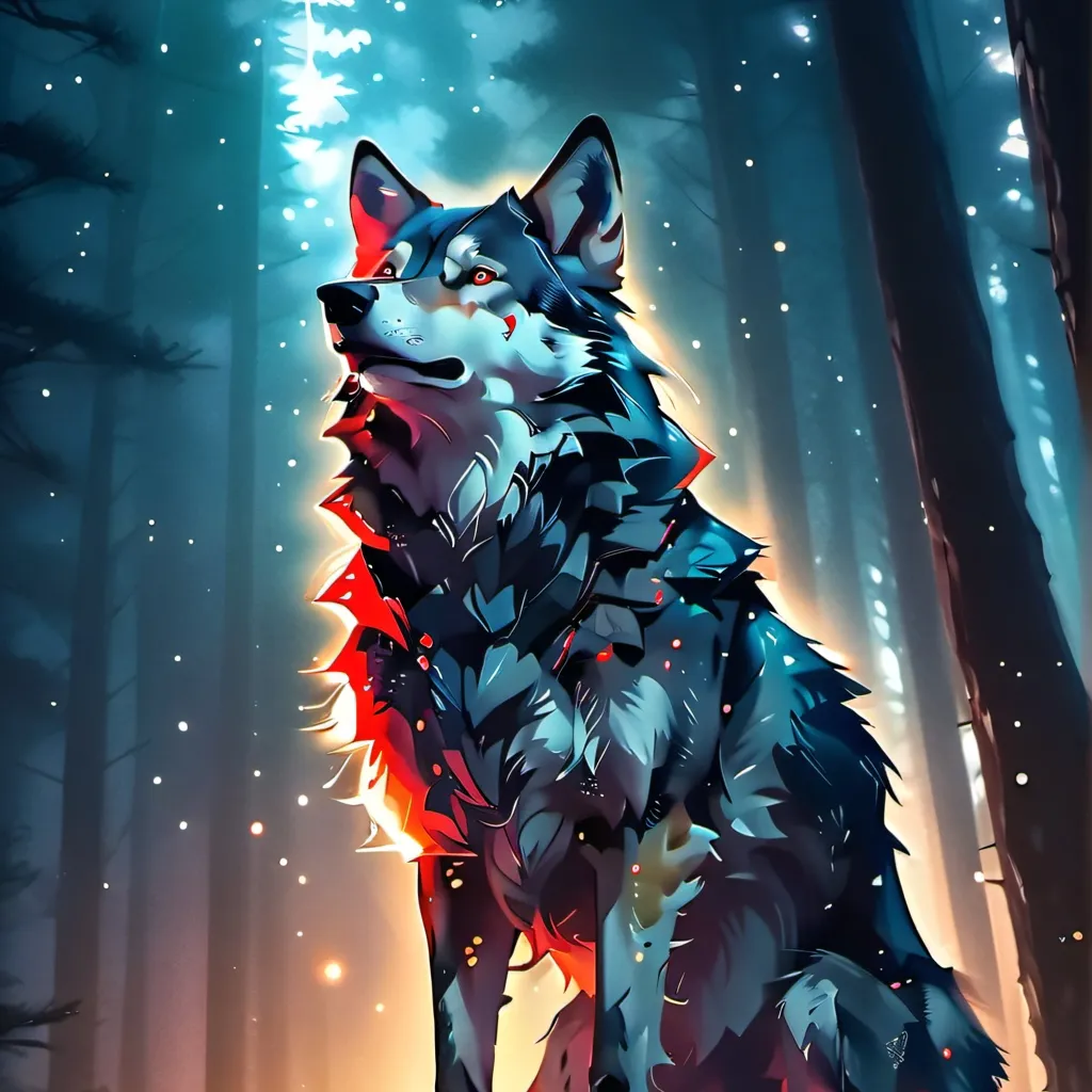 chat with ai character: wolf king