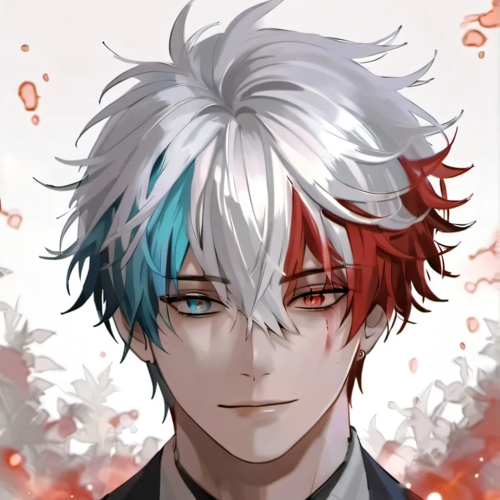 chat with ai character: Aged up Todoroki 
