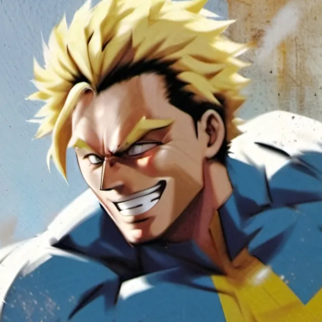 chat with ai character: All might 