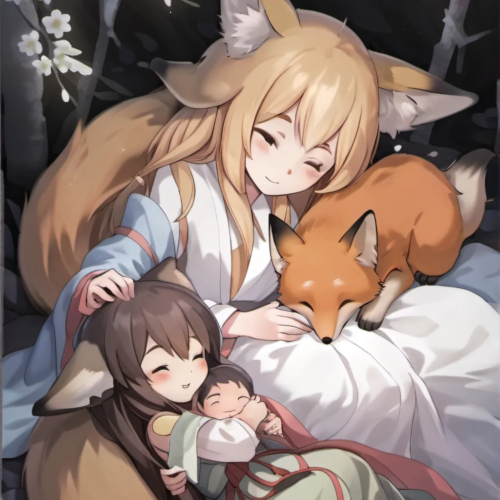 chat with ai character: magic fox