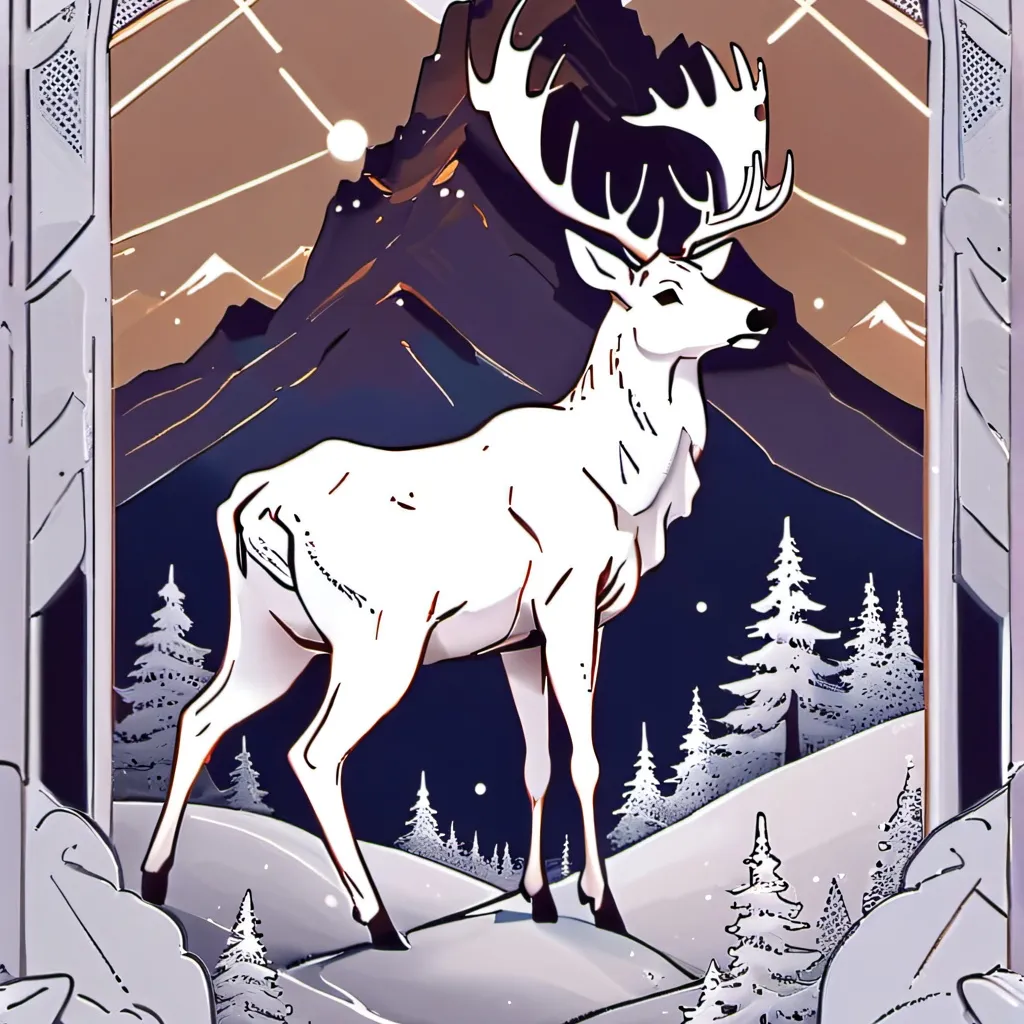 chat with ai character: Nine-colored deer