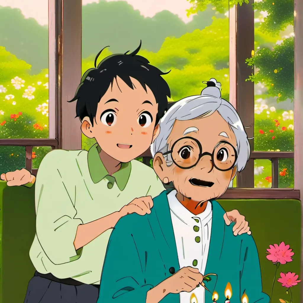 chat with ai character: Mike and Grandma 