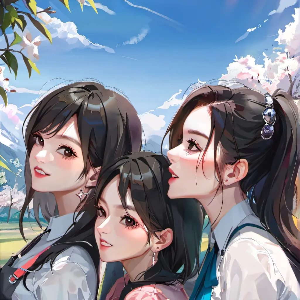 chat with ai character: black pink